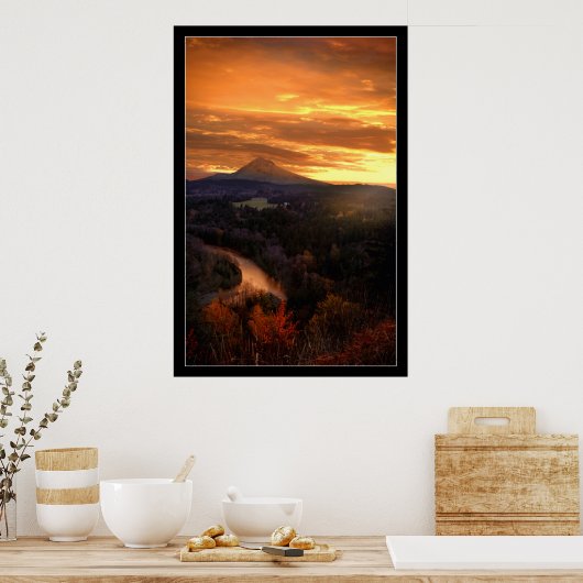 朝 ポスター (キッチン)