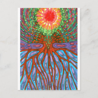 朝 ポストカード