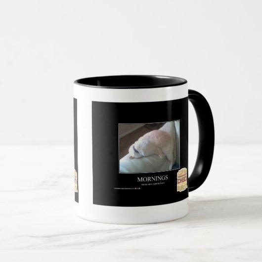 朝 マグカップ (正面右)