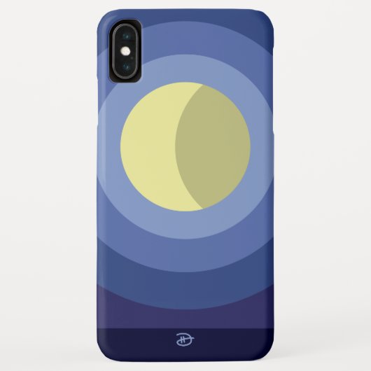 朝、昼、夜(夜) – 電話ケース Case-Mate iPhoneケース (裏面)