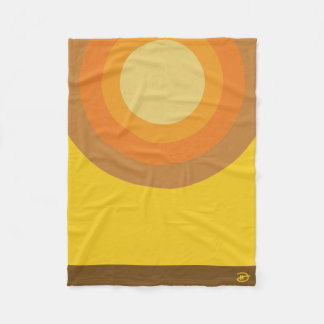 朝、昼、夜（正午） – 毛布 フリースブランケット