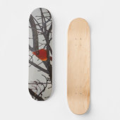 朝（鳥）ショウジョウコウカンチョウ スケートボード (正面)