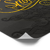 朝、mrコーヒーは色あせ話た ポスター (角)