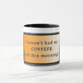 朝Covfefe マグカップ (中央)