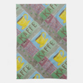 朝Kaffe キッチンタオル (縦)