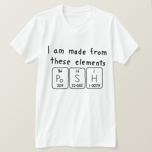 期別テーブル名のシャツの後処理 Tシャツ (デザイン正面)