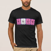 期別テーブル名のシャツを表示 Tシャツ (正面)