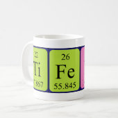 期別テーブル名の変更 コーヒーマグカップ (正面左)