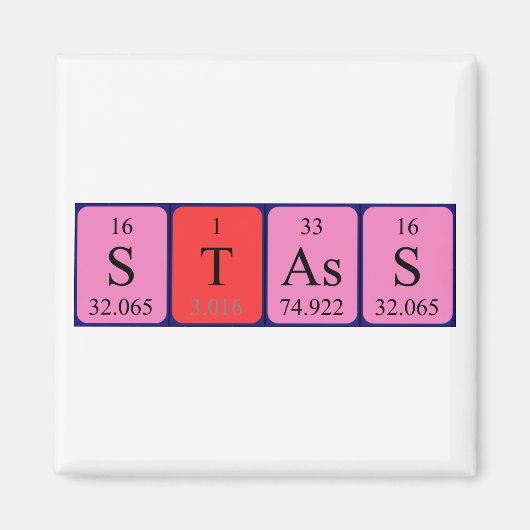 期別テーブル名マグネットの保管 マグネット (正面)