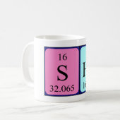 期別テーブル名magの表示 コーヒーマグカップ (正面左)