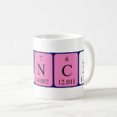 期別テーブル名magの非表示 コーヒーマグカップ (正面右)