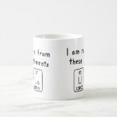 期別テーブル名mag (Ula periodic table name mag) コーヒーマグカップ (中央)