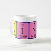 期別テーブル名mug コーヒーマグカップ (正面左)