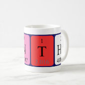 期別テーブル名mug コーヒーマグカップ (正面右)