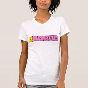 期別表名のシャツ（金） Tシャツ
