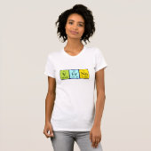 期別表名のシャツ Tシャツ (正面フル)