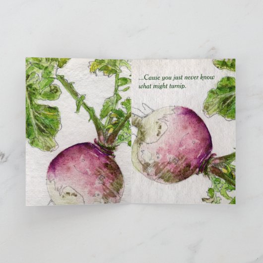 期待して下さい毎日奇跡を… ファインアートの挨拶状 カード (内部)