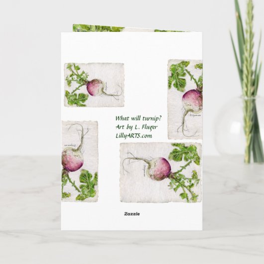 期待して下さい毎日奇跡を… ファインアートの挨拶状 カード (裏面)