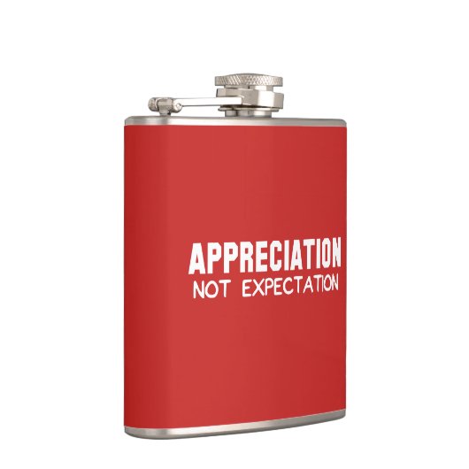 期待しない感謝 フラスク (右)