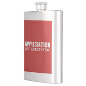 期待しない感謝 フラスク (左)