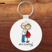 期待するステッキの姿 キーホルダー (正面)