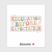 期待する前の規制 シール (シート)