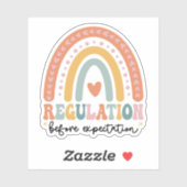 期待する前の調節SPED先生 シール (シート)