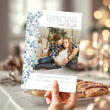 期待と明るい正方形の写真妊娠