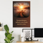 期待に応えられない、予期しない恵み ポスター (ホームオフィス)