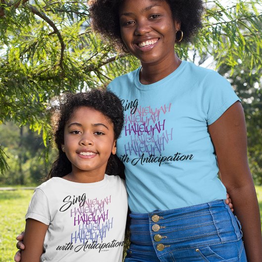 期待のクロス・ライフでハレルヤを歌う Tシャツ