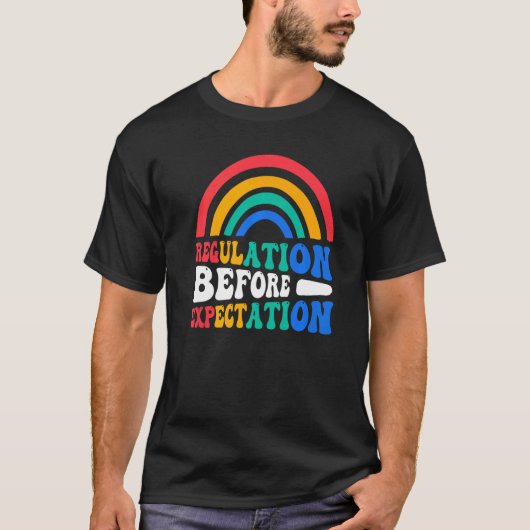 期待より先に規制を Tシャツ (正面)