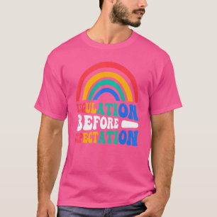 期待より先に規制を Tシャツ