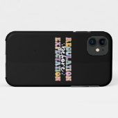 期待より先に規制 グルーヴィー Case-Mate iPhoneケース (裏面(横))