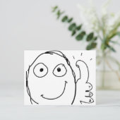 期待を上回る ポストカード (スタンド正面)