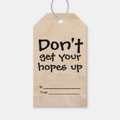 期待を裏切るな ギフトタグ (正面)