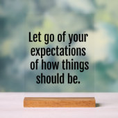 期待アクリル記号 アクリルサイン (ニュートラル)