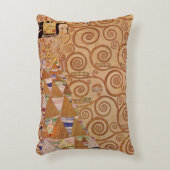 期待クリムトヴィンテージビクトリアンアールヌーボー アクセントクッション (正面(垂直))