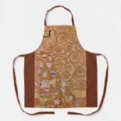 期待クリムトヴィンテージビクトリアンアールヌーボー エプロン (正面)