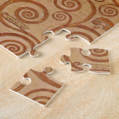 期待クリムトヴィンテージビクトリアンアールヌーボー ジグソーパズル (側面)