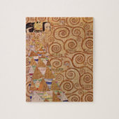 期待クリムトヴィンテージビクトリアンアールヌーボー ジグソーパズル (縦)