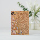 期待クリムトヴィンテージビクトリアンアールヌーボー ポストカード (スタンド正面)