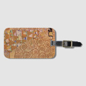 期待クリムトヴィンテージビクトリアンアールヌーボー ラゲッジタグ (正面横)