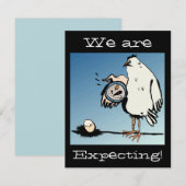 期待チキンベビー発表 案内状 (正面/裏面)