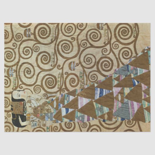 期待バイグスタフクリムトティッシュペーパー 薄葉紙 (正面)