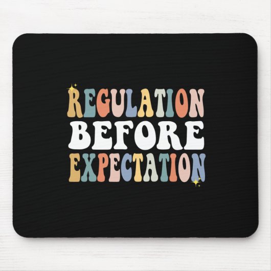 期待前のレギュレーションGroovy SPED先生 マウスパッド (正面)