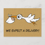 期待妊娠クールはがき 案内ポストカード (正面)