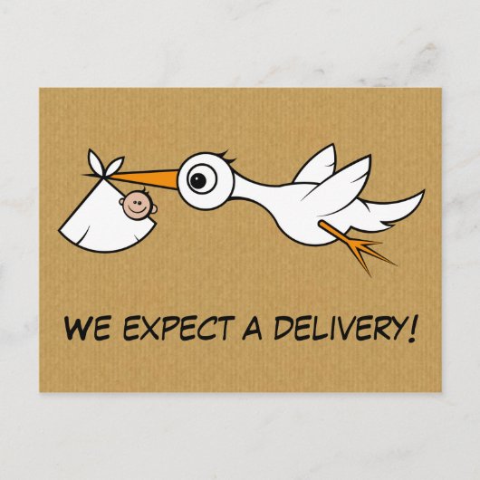 期待妊娠クールはがき 案内ポストカード (正面)