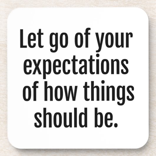 期待懸命プラスチックコースター コースター (正面)