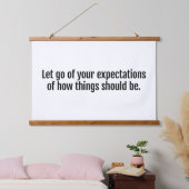 期待木材トップウォールタペストリー 吊り下げ型タペストリー (寝室)