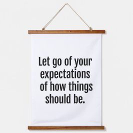 期待木材トップウォールタペストリー 吊り下げ型タペストリー